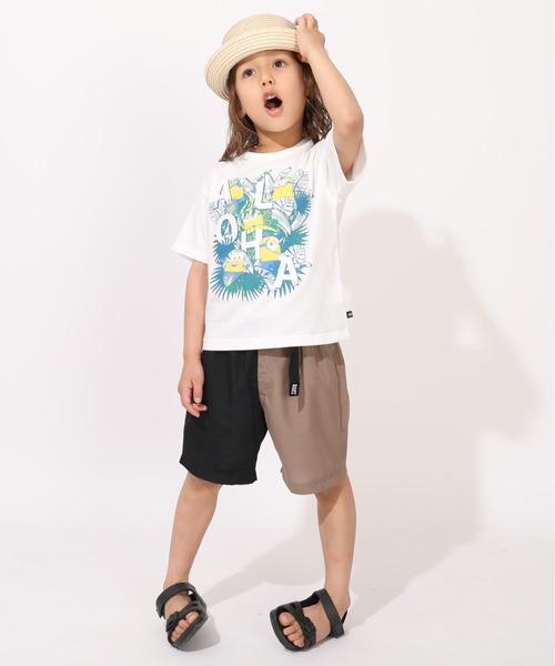 MINIONS(ミニオンズ)の「親子お揃い ミニオン マジックTシャツ 1758K(Tシャツ/カットソー・キッズ・ホワイト/イエロー・100cm/140cm/130cm/120cm/110cm/90cm)」の7枚目の写真