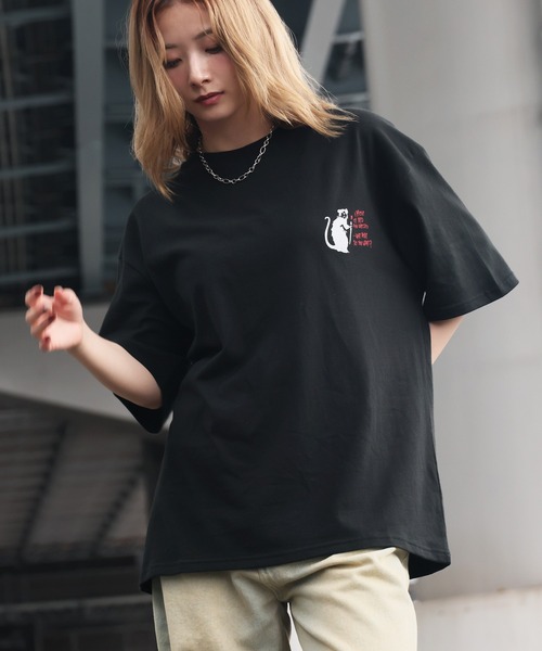 CORPUS SELECT(コーパストーキョー)の「【BRANDALISED/ブランダライズド】アソート バンクシー アートワークデザイン 3DラバープリントTシャツ(Tシャツ/カットソー・メンズ・ブラック系1/ホワイト系2/ホワイト系1/ブラック系2・LL/L/M)」の6枚目の写真