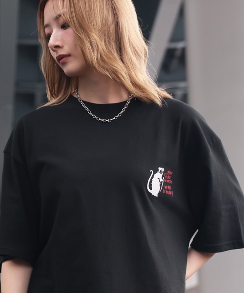 CORPUS SELECT(コーパストーキョー)の「【BRANDALISED/ブランダライズド】アソート バンクシー アートワークデザイン 3DラバープリントTシャツ(Tシャツ/カットソー・メンズ・ブラック系1/ホワイト系2/ホワイト系1/ブラック系2・LL/L/M)」の7枚目の写真