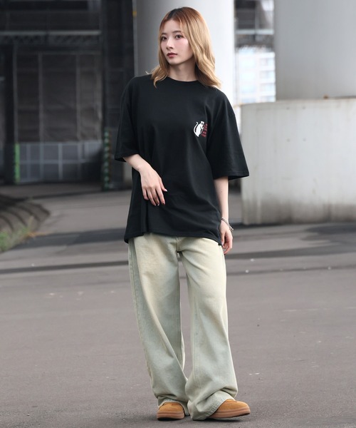 CORPUS SELECT(コーパストーキョー)の「【BRANDALISED/ブランダライズド】アソート バンクシー アートワークデザイン 3DラバープリントTシャツ(Tシャツ/カットソー・メンズ・ブラック系1/ホワイト系2/ホワイト系1/ブラック系2・LL/L/M)」の14枚目の写真