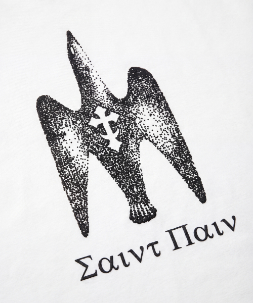SAINTPAIN(セイントペイン)の「SP ヘビーウェイトストーンバード半袖Tシャツホワイト(Tシャツ/カットソー・レディース・その他・LARGE/MEDIUM)」の3枚目の写真