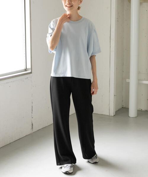 FORK&SPOON(フォークアンドスプーン)の「FORK&SPOON ハイツイストフレアパンツ(その他パンツ・レディース・ブラウン/ブラック・2/1)」の8枚目の写真