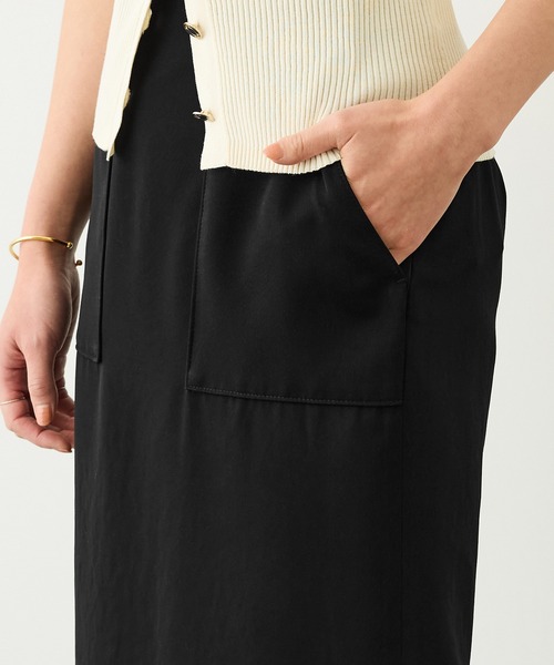 ROPE'（ロペ）の「【J'aDoRe・一部店舗限定サイズ】[美人スカート]キュプラポリエステルポケット付きタイトスカート/イージーケア・26AW（スカート・レディース・ブラック/ブラウン/グリーン・36/40/38）」の12枚目の写真