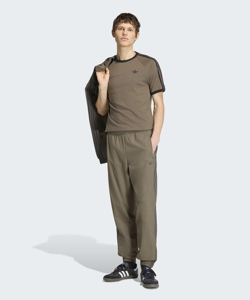 adidas(アディダス)の「スリーストライプス Tシャツ / アディダスオリジナルス adidas Originals(Tシャツ/カットソー・メンズ・ブラウン・3XL/XX-LARGE/X-SMALL/X-LARGE/SMALL/MEDIUM/LARGE)」の5枚目の写真