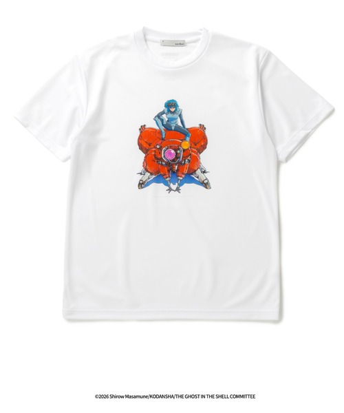 narifuri(ナリフリ)の「narifuri × 攻殻機動隊 THE GHOST IN THE SHELL ドライTシャツ(Tシャツ/カットソー・メンズ・ホワイト/ブラック/パープル・SMALL/MEDIUM/LARGE/X-LARGE)」の2枚目の写真