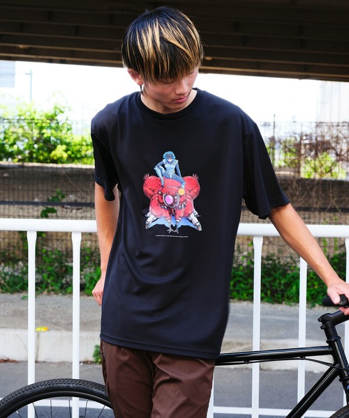 narifuri(ナリフリ)の「narifuri × 攻殻機動隊 THE GHOST IN THE SHELL ドライTシャツ(Tシャツ/カットソー・メンズ・ホワイト/ブラック/パープル・SMALL/MEDIUM/LARGE/X-LARGE)」の3枚目の写真