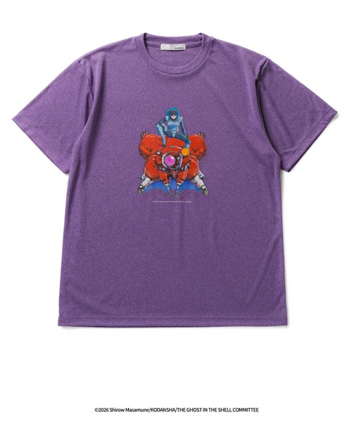 narifuri(ナリフリ)の「narifuri × 攻殻機動隊 THE GHOST IN THE SHELL ドライTシャツ(Tシャツ/カットソー・メンズ・ホワイト/ブラック/パープル・SMALL/MEDIUM/LARGE/X-LARGE)」の5枚目の写真
