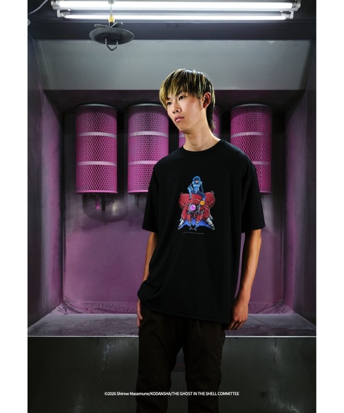 narifuri(ナリフリ)の「narifuri × 攻殻機動隊 THE GHOST IN THE SHELL ドライTシャツ(Tシャツ/カットソー・メンズ・ホワイト/ブラック/パープル・SMALL/MEDIUM/LARGE/X-LARGE)」の12枚目の写真