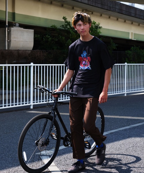 narifuri(ナリフリ)の「narifuri × 攻殻機動隊 THE GHOST IN THE SHELL ドライTシャツ(Tシャツ/カットソー・メンズ・ホワイト/ブラック/パープル・SMALL/MEDIUM/LARGE/X-LARGE)」の13枚目の写真