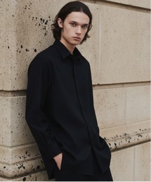 【数量限定生産】残りわずか Super120s WOOL SERGE LS SHIRT