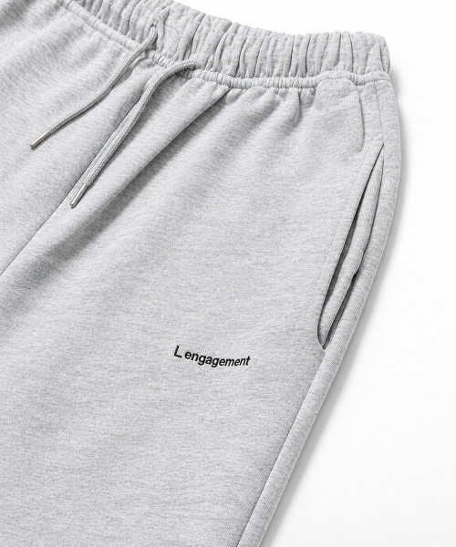 LENGAGEMENT（ランガージュマン）の「スタンダードスリムフィットジョガーパンツ[グレー]（スウェットパンツ・レディース・その他・105/90/95）」の4枚目の写真