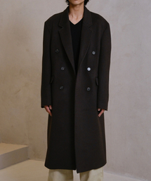 DIVEIN（ダイブイン）の「LOOSED DOUBLE BREASTED COAT (BROWN)（チェスターコート）」