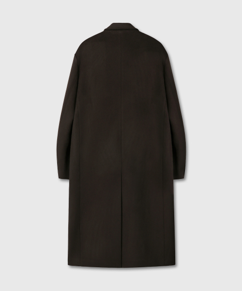 DIVEIN(ダイブイン)の「LOOSED DOUBLE BREASTED COAT (BROWN)(チェスターコート・メンズ・その他・2/1)」の3枚目の写真
