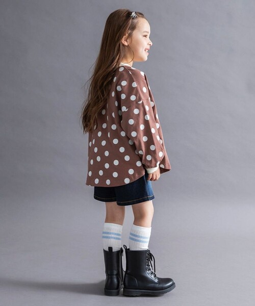 DRC branshes（ディーアールシーブランシェス）の「【WEB限定/DRC】ストレッチデニムスカパン（デニムパンツ・キッズ・ネイビー/ブルー/ブラック・100/110/120/140/150/130）」の17枚目の写真