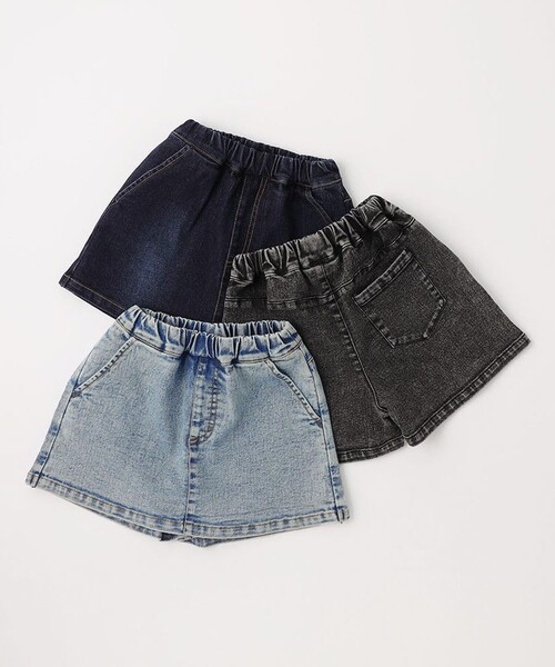 DRC branshes（ディーアールシーブランシェス）の「【WEB限定/DRC】ストレッチデニムスカパン（デニムパンツ・キッズ・ネイビー/ブルー/ブラック・100/110/120/140/150/130）」の20枚目の写真