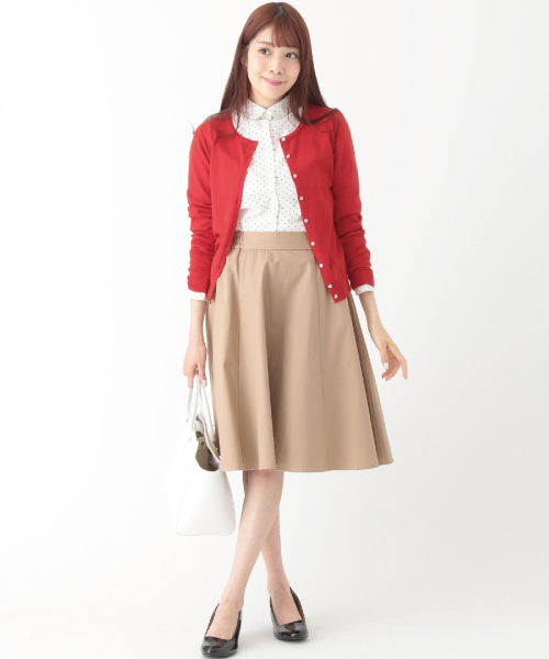 earth music&ecology(アースミュージックアンドエコロジー)の「《全15色》【MORE5月号掲載】【3/17放映!ヒルナンデス紹介】【2016Spring 】《ガンガンカーディガン》カラーパレット(カーディガン/ボレロ・レディース・ブラック/LT.Gray/ライトイエロー/ターコイズブルー/マスタード/ネイビー/オレンジ/イエロー/ピンク/レッド/キャメル/オフホワイト/サックスブルー/ブルー/カーキ・SMALL/LARGE/MEDIUM)」の19枚目の写真