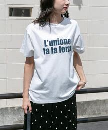 ITEMS URBANRESEARCH | ロゴハンソデTシャツ(Tシャツ/カットソー)