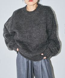 LOOSE KNIT PULLOVER：ニット