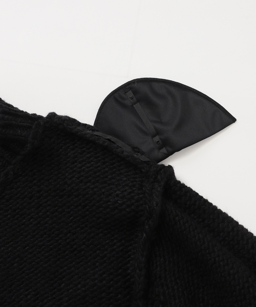 CITYSHOP(シティーショップ)の「LOOSE KNIT PULLOVER:ニット(ニット/セーター・レディース・ブラック/チャコールグレー/ベージュ・FREE)」の18枚目の写真