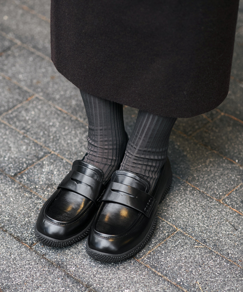 FLAT(フラット)の「《追加》Lスニーカーローファー(ローファー・レディース・ブラック系その他/ブラウン・25cm/24.5cm/24cm/23.5cm/23cm/22.5cm/22cm)」の7枚目の写真