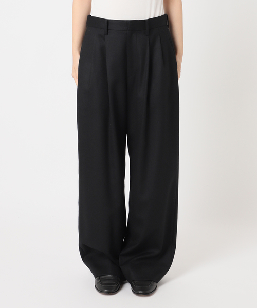 CITYSHOP(シティーショップ)の「WOOL SLACKS パンツ(スラックス・レディース・ブラック/グレー/ブラック系その他・40/38/36)」の7枚目の写真
