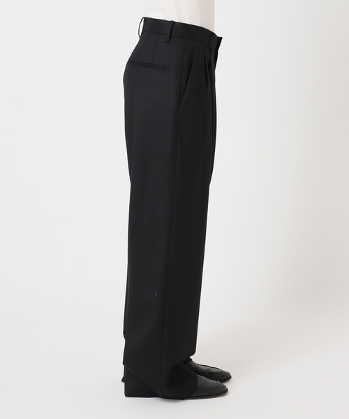 CITYSHOP(シティーショップ)の「WOOL SLACKS パンツ(スラックス・レディース・ブラック/グレー/ブラック系その他・40/38/36)」の10枚目の写真
