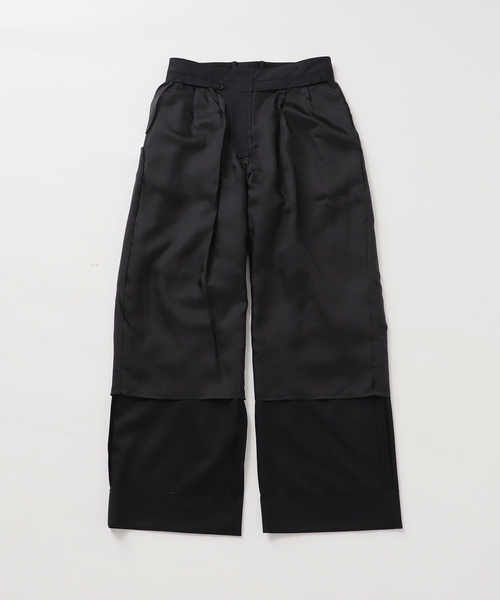 CITYSHOP(シティーショップ)の「WOOL SLACKS パンツ(スラックス・レディース・ブラック/グレー/ブラック系その他・40/38/36)」の17枚目の写真
