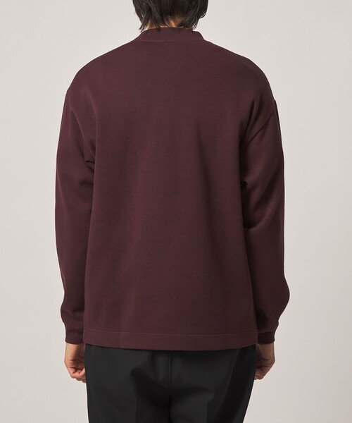 Steven Alan(スティーブンアラン)の「<Steven Alan> ダブルフェイス モックネック カットソー(Tシャツ/カットソー・メンズ・ワインレッド/ブラック・M/S/XL/L)」の16枚目の写真