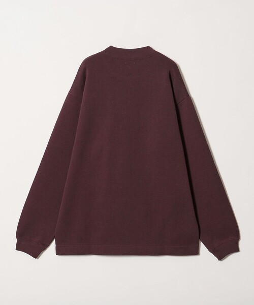 Steven Alan(スティーブンアラン)の「<Steven Alan> ダブルフェイス モックネック カットソー(Tシャツ/カットソー・メンズ・ワインレッド/ブラック・M/S/XL/L)」の5枚目の写真