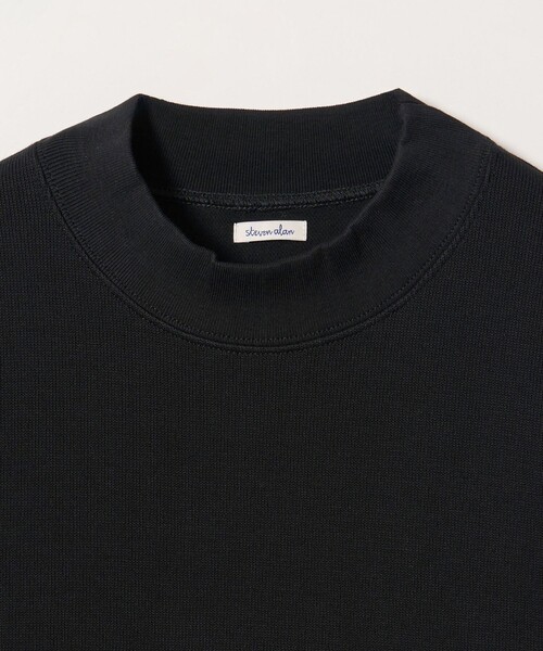 Steven Alan(スティーブンアラン)の「<Steven Alan> ダブルフェイス モックネック カットソー(Tシャツ/カットソー・メンズ・ワインレッド/ブラック・M/S/XL/L)」の11枚目の写真