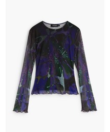 M.C. Lacroix Leaf Print T-shirt / M.C. ラクロワ リーフプリントティー
