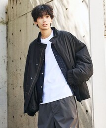 限定展開 ビッグシルエット ライナーセット ショートモッズコート/ブルゾン&キルティングライナーセット/2枚セット/3WAY