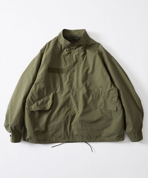 FREAK'S STORE(フリークスストア)の「限定展開 ビッグシルエット ライナーセット ショートモッズコート/ブルゾン&キルティングライナーセット/2枚セット/3WAY(モッズコート・メンズ・ブラック/オリーブ・MEDIUM/SMALL/LARGE)」の3枚目の写真