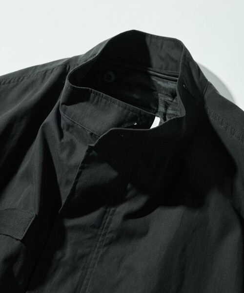 FREAK'S STORE(フリークスストア)の「限定展開 ビッグシルエット ライナーセット ショートモッズコート/ブルゾン&キルティングライナーセット/2枚セット/3WAY(モッズコート・メンズ・ブラック/オリーブ・MEDIUM/SMALL/LARGE)」の8枚目の写真
