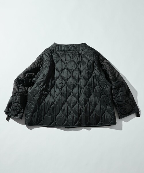 FREAK'S STORE(フリークスストア)の「限定展開 ビッグシルエット ライナーセット ショートモッズコート/ブルゾン&キルティングライナーセット/2枚セット/3WAY(モッズコート・メンズ・ブラック/オリーブ・MEDIUM/SMALL/LARGE)」の17枚目の写真