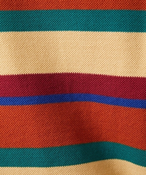 Jocomomola(ホコモモラ)の「Raya ancha ボーダーカットソープルオーバー(Tシャツ/カットソー・レディース・ブルー/レッド・40)」の6枚目の写真