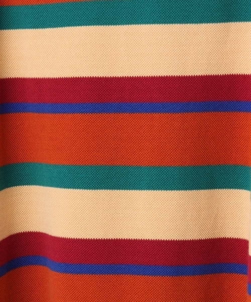 Jocomomola(ホコモモラ)の「Raya ancha ボーダーカットソープルオーバー(Tシャツ/カットソー・レディース・ブルー/レッド・40)」の11枚目の写真