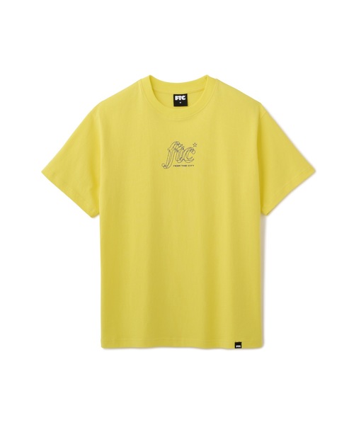 FTC（エフティーシー）の「ITAL TEE（Tシャツ/カットソー・メンズ・ブラック/イエロー系その他・LARGE）」の2枚目の写真