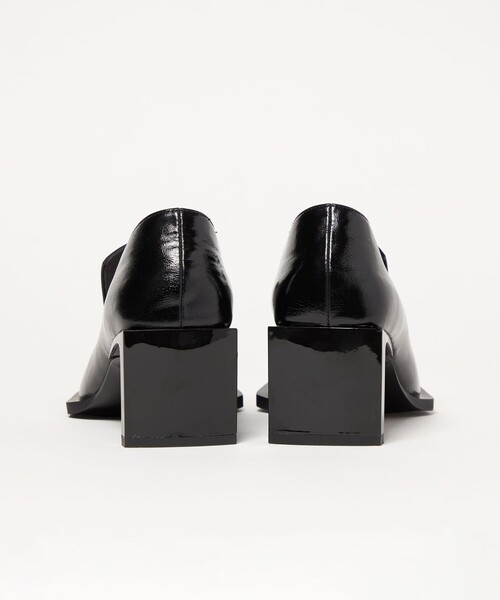 SY UNITED ARROWS(シーユナイテッドアローズ)の「<SY>エッジヒールローファー パンプス55↑(パンプス・レディース・ブラック/オフホワイト・23cm/22.5cm/22cm/25cm/24.5cm/24cm/23.5cm)」の6枚目の写真