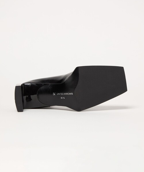 SY UNITED ARROWS(シーユナイテッドアローズ)の「<SY>エッジヒールローファー パンプス55↑(パンプス・レディース・ブラック/オフホワイト・23cm/22.5cm/22cm/25cm/24.5cm/24cm/23.5cm)」の7枚目の写真