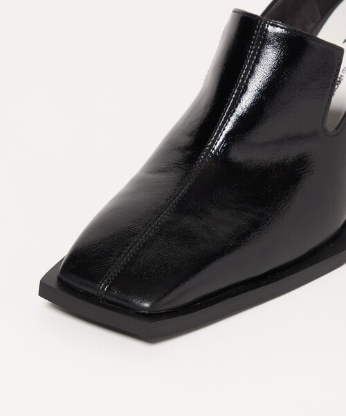 SY UNITED ARROWS(シーユナイテッドアローズ)の「<SY>エッジヒールローファー パンプス55↑(パンプス・レディース・ブラック/オフホワイト・23cm/22.5cm/22cm/25cm/24.5cm/24cm/23.5cm)」の9枚目の写真