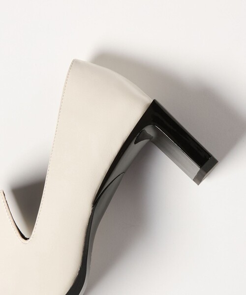 SY UNITED ARROWS(シーユナイテッドアローズ)の「<SY>エッジヒールローファー パンプス55↑(パンプス・レディース・ブラック/オフホワイト・23cm/22.5cm/22cm/25cm/24.5cm/24cm/23.5cm)」の13枚目の写真