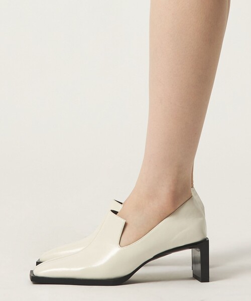 SY UNITED ARROWS(シーユナイテッドアローズ)の「<SY>エッジヒールローファー パンプス55↑(パンプス・レディース・ブラック/オフホワイト・23cm/22.5cm/22cm/25cm/24.5cm/24cm/23.5cm)」の15枚目の写真