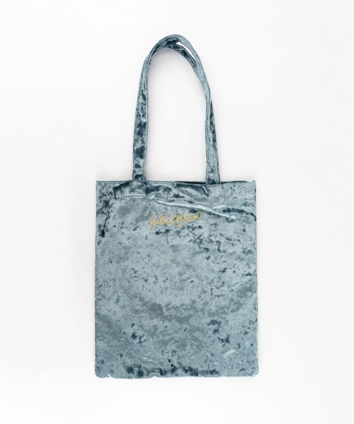 Cath Kidston(キャスキッドソン)の「ベロアトート(トートバッグ・レディース・ブルー/ピンク・FREE)」の2枚目の写真