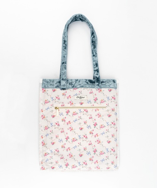 Cath Kidston(キャスキッドソン)の「ベロアトート(トートバッグ・レディース・ブルー/ピンク・FREE)」の8枚目の写真