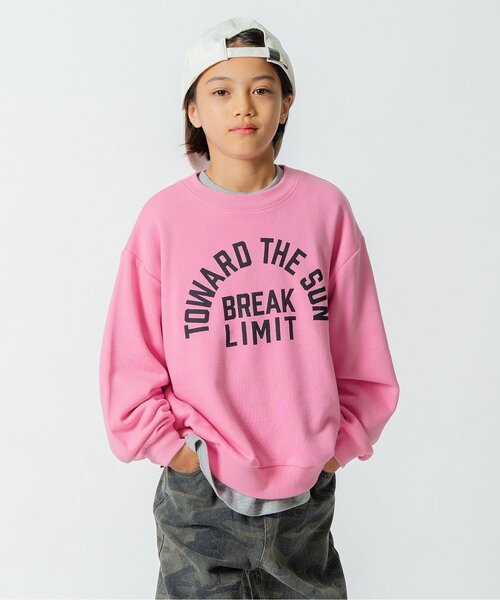 BREEZE（ブリーズ）の「ロゴプリントトレーナー_AAAL PRODUCTS（スウェット・キッズ・イエロー/ピンク/グレー/その他11/ブラック/ネイビー/その他12/グリーン/ブルー・100/90/110/140/120/130/160/150）」の7枚目の写真
