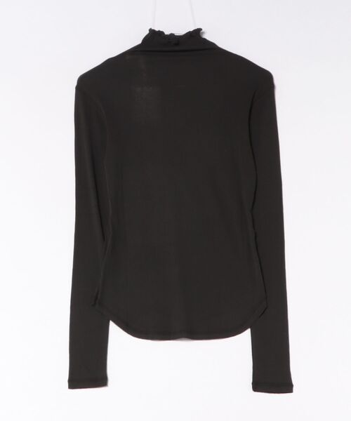 TODAYFUL(トゥデイフル)の「TODAYFUL Soft Fraise Turtleneck Tops(Tシャツ/カットソー・レディース・ブラック/グレー/オフホワイト・FREE)」の8枚目の写真