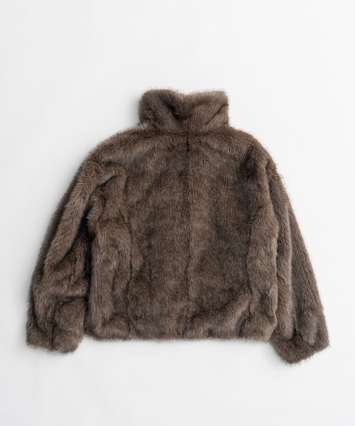 PRANK PROJECT（プランクプロジェクト）の「【2026Winter Pre-Order】シンセティックファーブルゾン / Synthetic Fur Blouson（ブルゾン・レディース・ベージュ/ブラウン・FREE）」の17枚目の写真