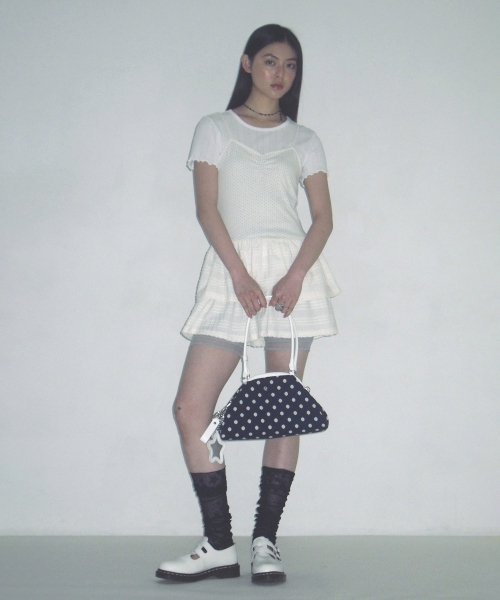 BadBlue（バッドブルー）の「Dot Garden Dress Ivory（ワンピース・レディース・その他・FREE）」の4枚目の写真