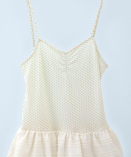 BadBlue（バッドブルー）の「Dot Garden Dress Ivory（ワンピース・レディース・その他・FREE）」の7枚目の写真